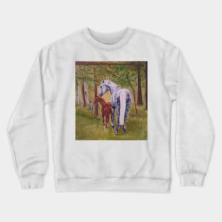 Mare and foal Crewneck Sweatshirt